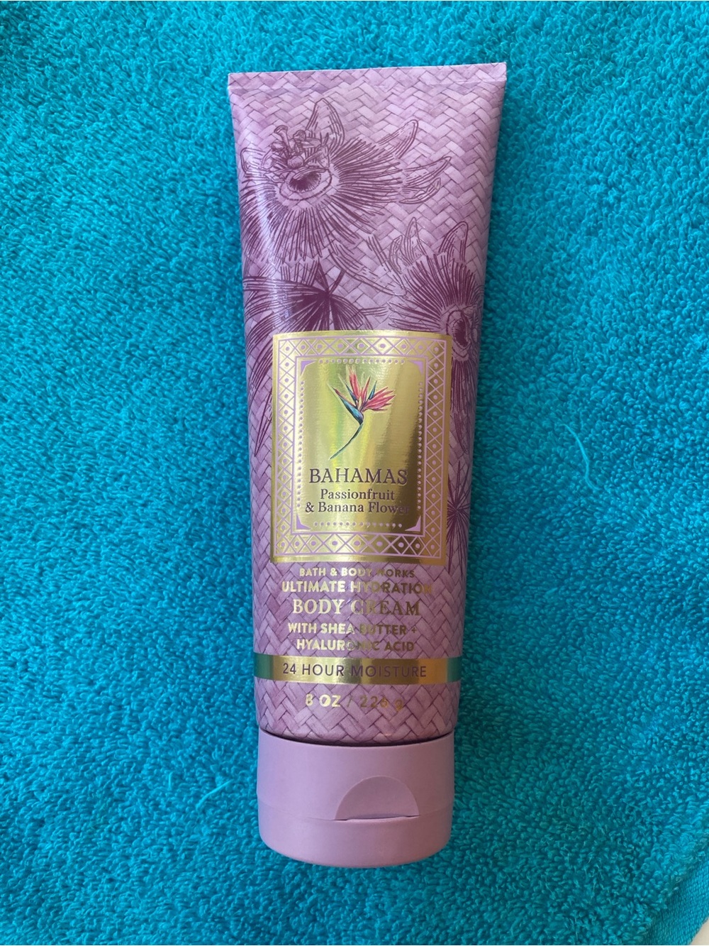Bath & Body Works Bahamas Passionfruit & Banana Flower Body Cream NWT 8 Oz
